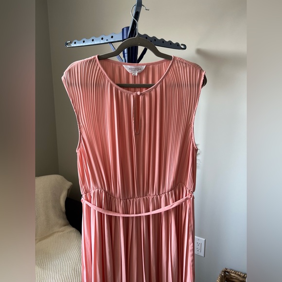 Addition Elle Pink Paneled Dress - 14 - Picture 2 of 8